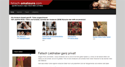 Desktop Screenshot of fetisch-amateure.com